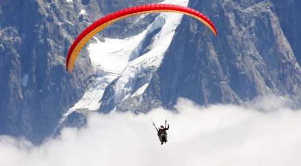 Base Camp Lodge, Hôtel Spa Albertville, activités parapente